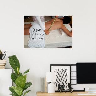 Bamboo Massage On Ribs Poster
