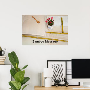 Bamboo Massage Tools Poster