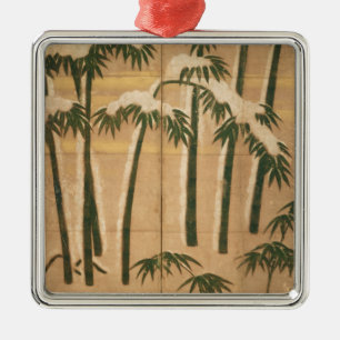 Bamboo, Momoyama Period Metal Tree Decoration