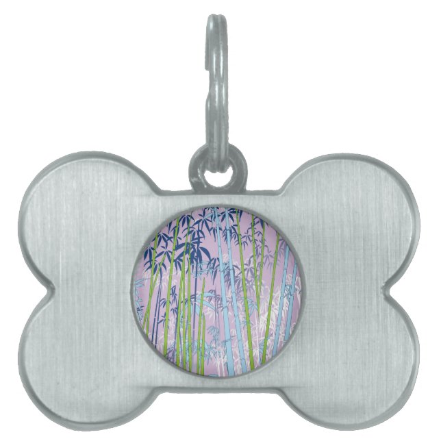 Bamboo Pet ID Tag (Front)