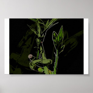 Bamboo Plant Poster