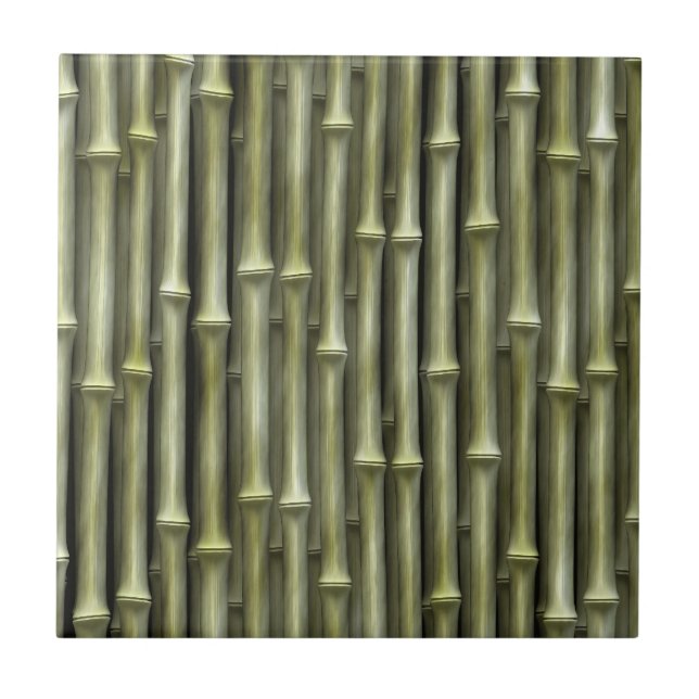 Bamboo Poles Texture Tile (Front)