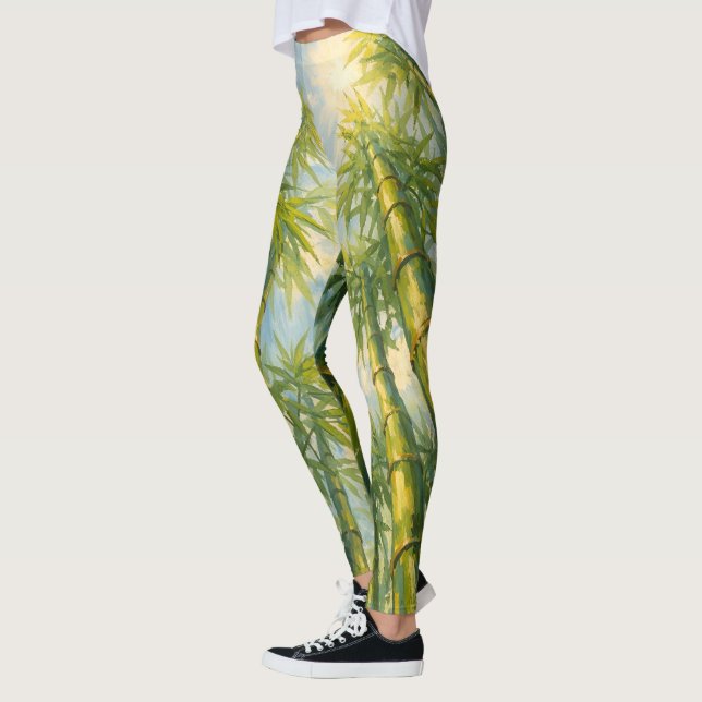 Bamboo Stretch Leggings (Left)