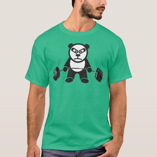 Bamboo Strong - Deadlift - Front and Back T-Shirt (Front)