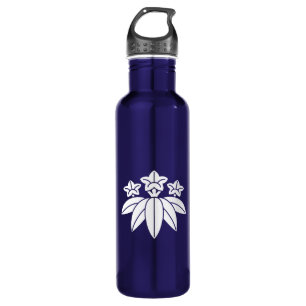 Bamboo-style gentian 710 ml water bottle