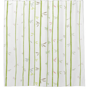 Bamboo Style Shower Curtain