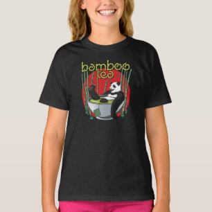 Bamboo Tea Drinker Panda T-Shirt
