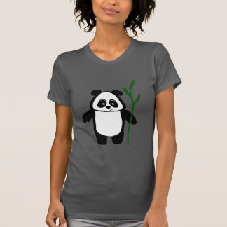 Bamboo the Panda Bella Canvas Ladies Tshirt