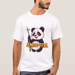 ''Bamboo-tiful'' funny and cute panda T-Shirt