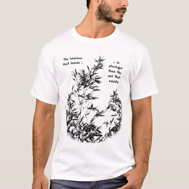 Bamboo Tree Swaying in the Breeze T-Shirt (Front)