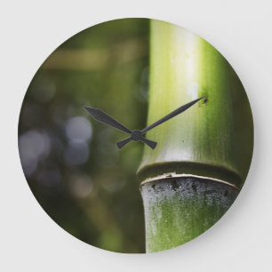 Bamboo Wall Clock