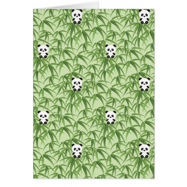 Bamboo with Pandas (Front)