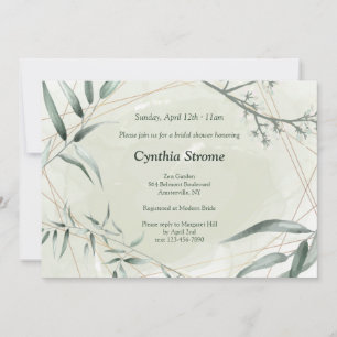 Bamboo Zen Invitation