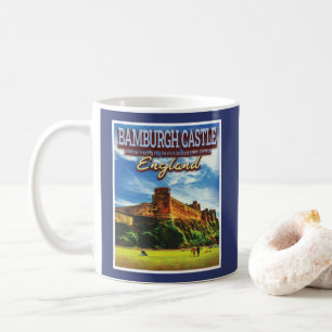 BAMBURGH CASTLE - BAMBURGH NORTHUMBERLAND ENGLAND COFFEE MUG