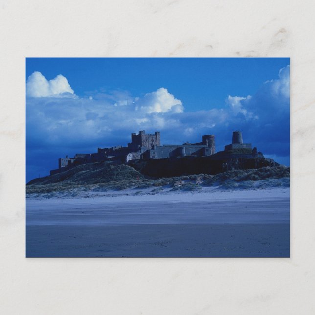 Bamburgh Castle, Northumberland, U.K. Postcard (Front)