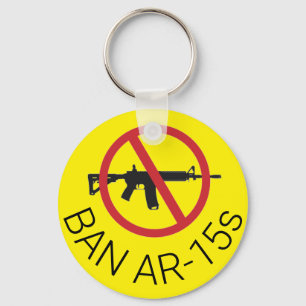 Ban AR-15s Customisable Key Ring