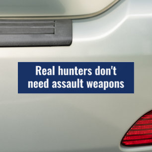 Ban Assault Weapons Bumper Sticker