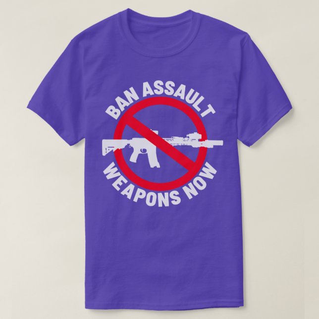 Ban Assault Weapons Now 2 T-Shirt (Design Front)