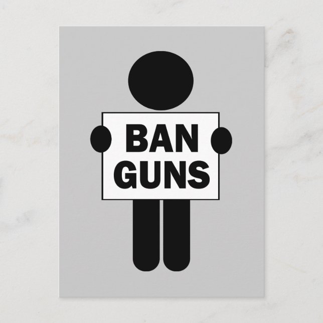 Ban Guns Postcard (Front)