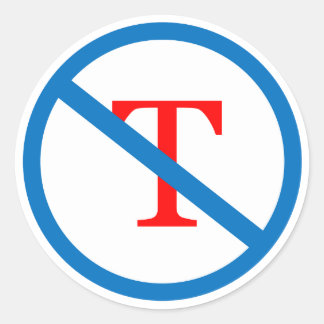 Ban T Sticker