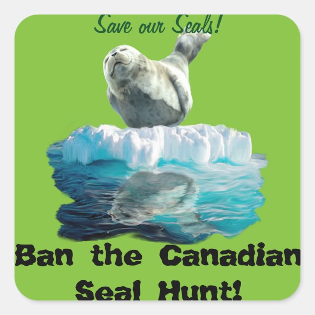 Ban the Canadian Seal Hunt Wildlife Support (Front)