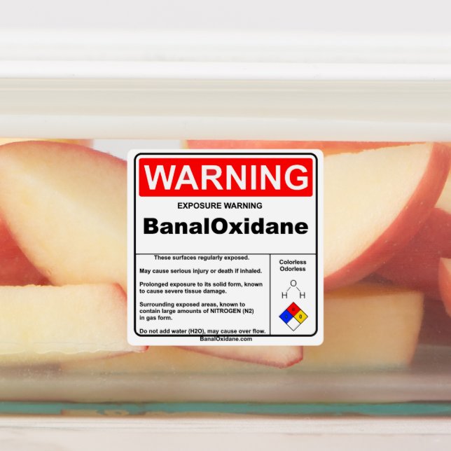 BanalOxidane Warning Sheet (Affixed)