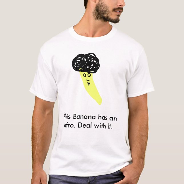 Banana Afro T-Shirt (Front)