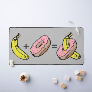 Banana and Doughnut Desk Mat