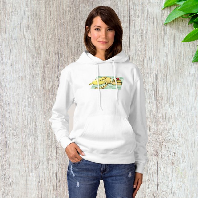Banana and Pancakes Breakfast Fun Food  Hoodie (Creator Uploaded)