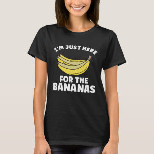 Banana Apparel Fruit  for A Banana Themed Party T-Shirt