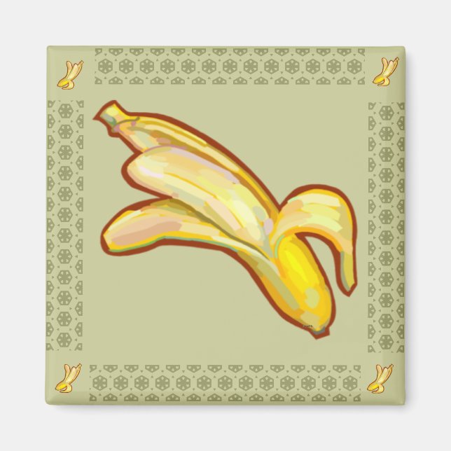 Banana Art Magnet (Front)