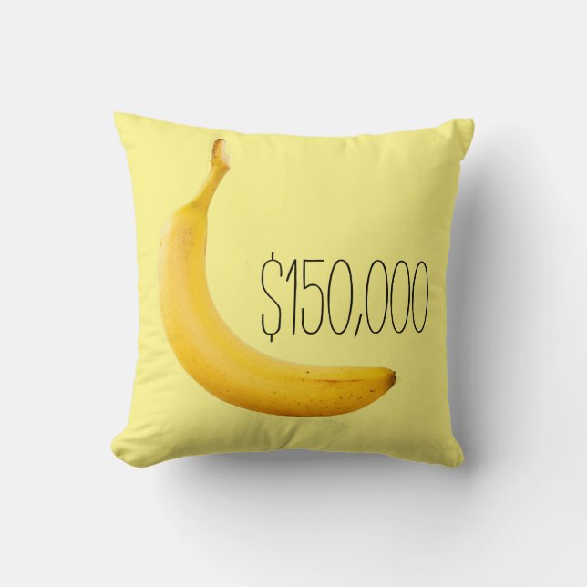 banana art Parody Cushion (Front)
