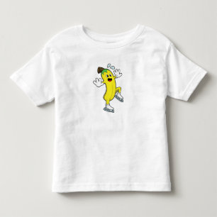 Banana at Ice skating with Ice skates.PNG Toddler T-Shirt