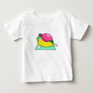 Banana at Yoga Fitness Baby T-Shirt