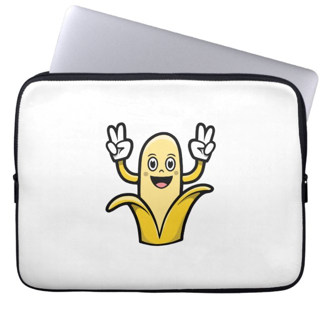 banana baby bib luggage handle wrap drawstring bag (Front)