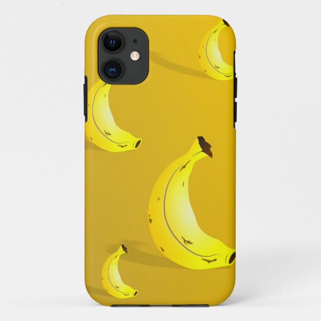 Banana Background Case-Mate iPhone Case (Back)