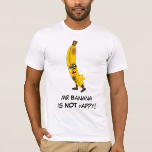 Banana: Bad Fruit Gang with Customisable Slogan T-Shirt
