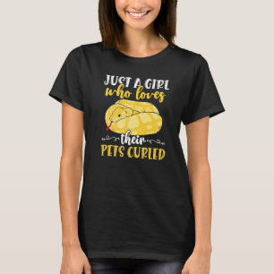 Banana Ball Phyton Just A Girl Who Loves Their Pet T-Shirt
