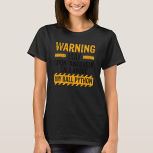 Banana Ball Python and Noodle Reptile Designs 34 T-Shirt