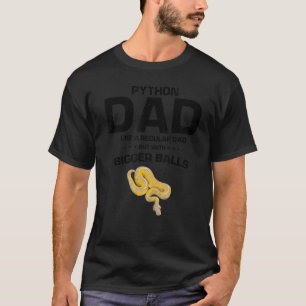 Banana Ball Python and Noodle Reptile Designs 7 T-Shirt