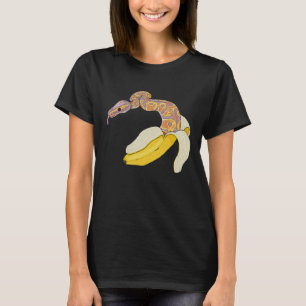 Banana Ball Python Snake Reptile Herpetologist Oph T-Shirt