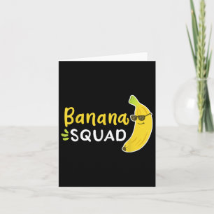 Banana Banana Lover Fruit Summer Vacation Card