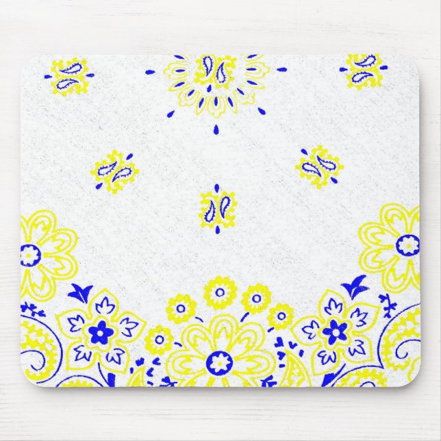 Banana Bandanna 3 Mouse Mat (Front)