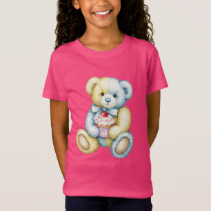 Banana-blueberry cupcake Teddy by Natasha Us T-Shirt