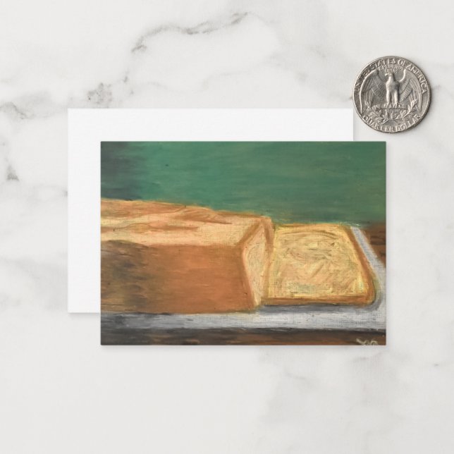 Banana Bread Card (Front/Back In Situ)