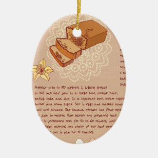 Banana Bread Day - Appreciation Day Ceramic Tree Decoration