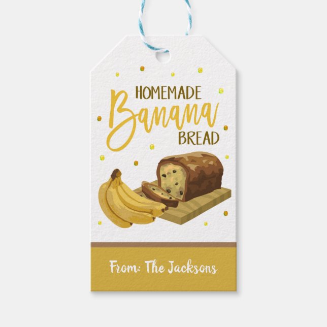 Banana Bread Gift Tag (Front)