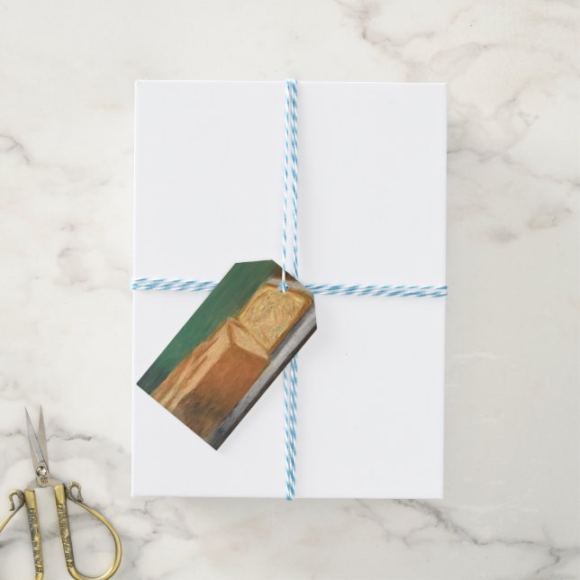 Banana Bread Gift Tags (With Twine)
