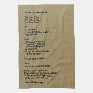 Banana Bread - Linen - Tea Towel