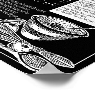 Banana Bread Recipe Poster